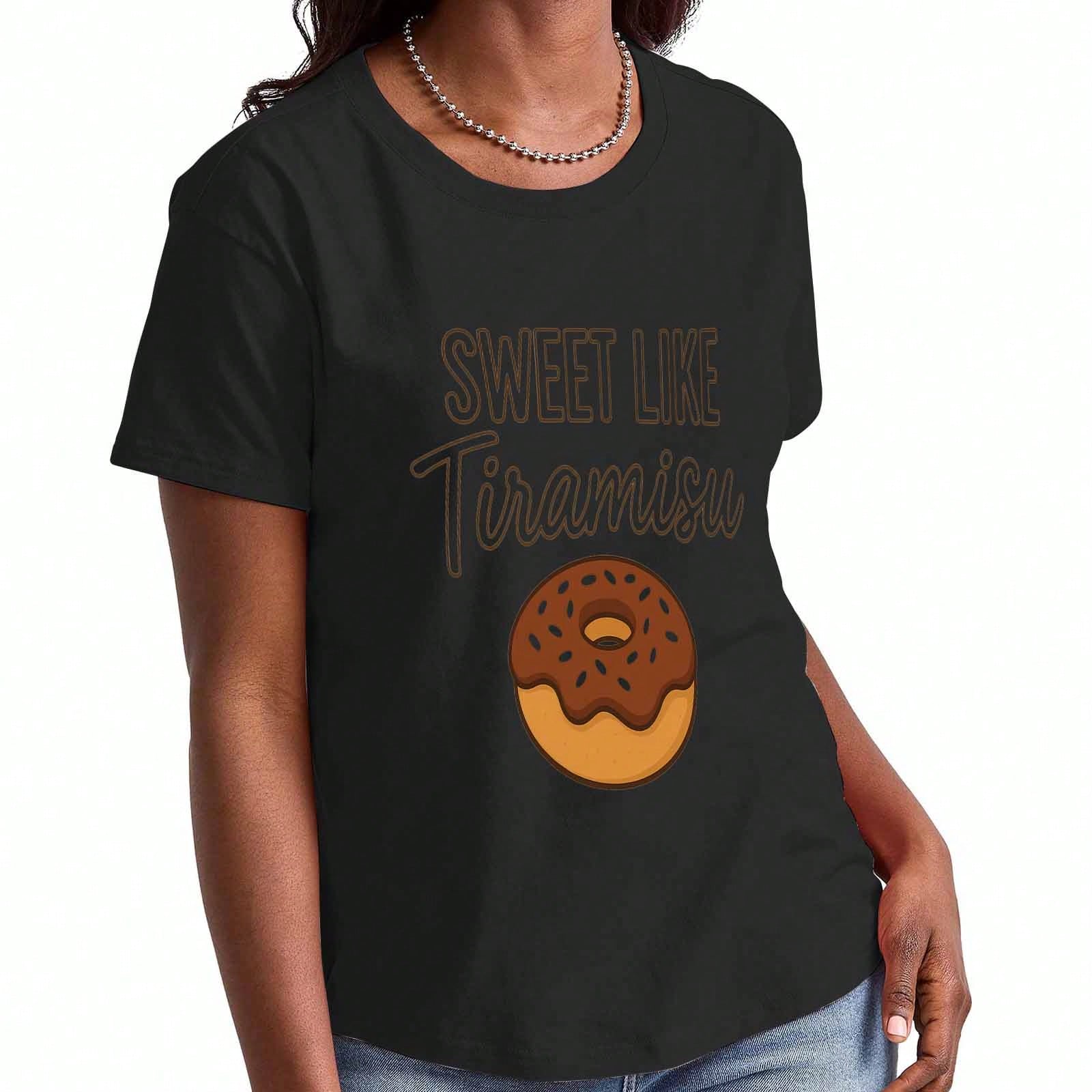 Sushi Time Ladies Cotton T Shirt, Premium Cotton Print, Durable And Longlasting, Casual And Fashionable. Cute Sushi Roll Graphic Tee For Wounisex, Enj S разноцветный