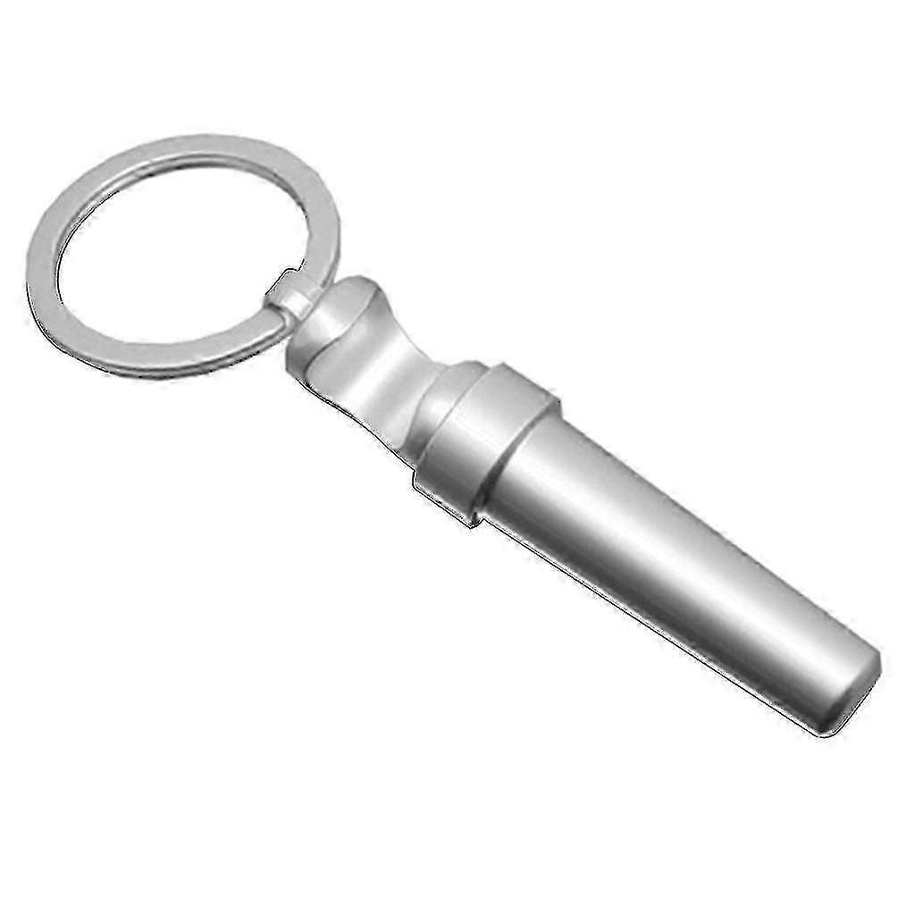 Zinc alloy pocket beer bottle opener keychain mini bottle opener, Silver