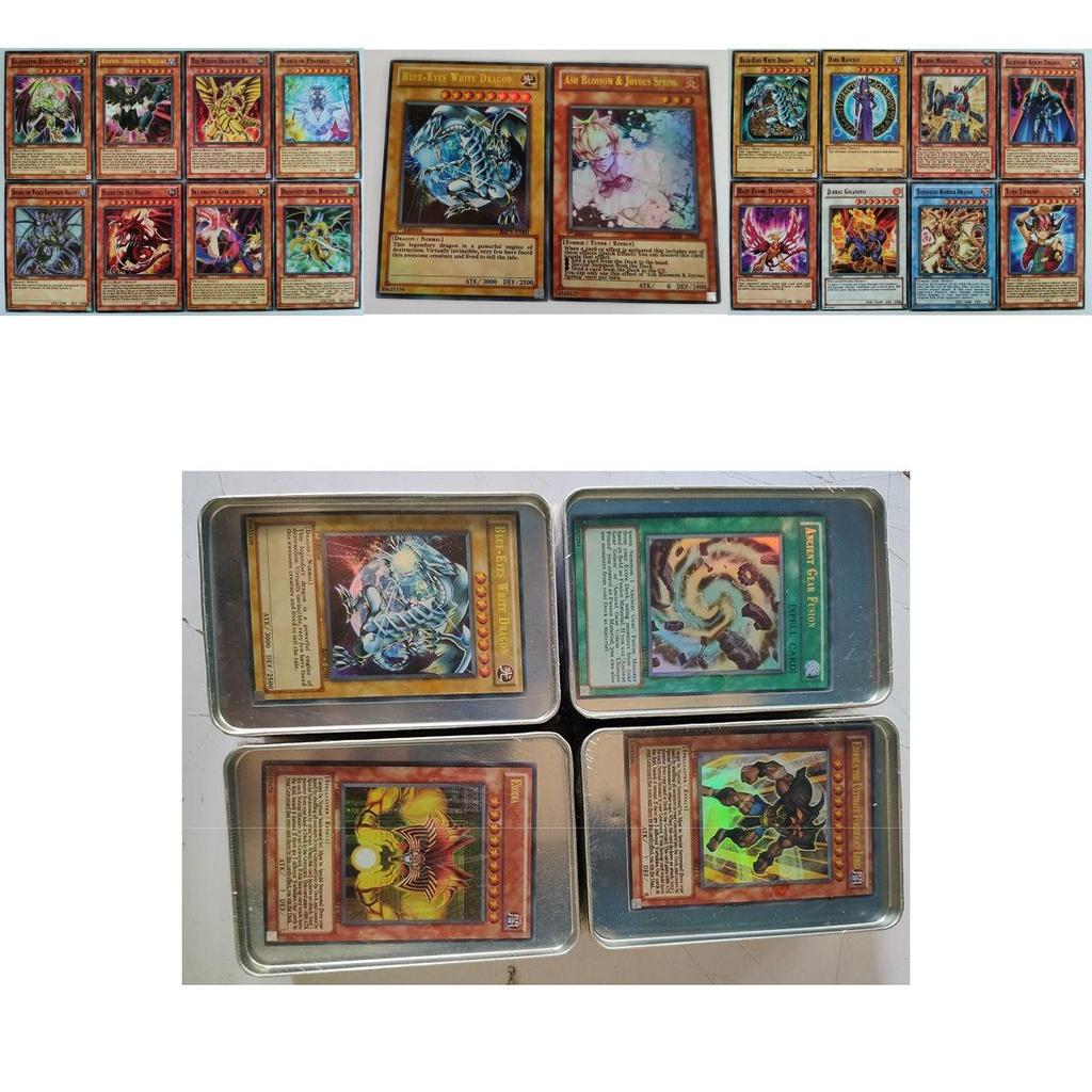 Lebendige Eisenbox Yugioh Spielkarten zum Spielen für Familienspaß und Sammler