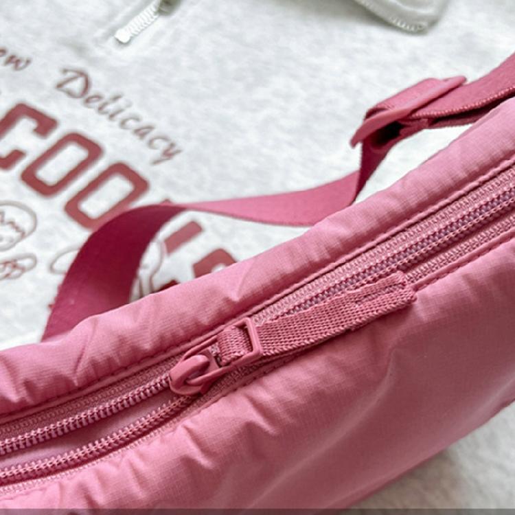 Simple Crossbody Bag for Women Nylon Shoulder Bag Dumpling Bag Satchel Bag