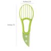 3-in-1 Avocado-Schneider, Shea-Entkerner, Butter, Obstschäler, Schneider, Zellstoff-Trenner, Kunststoffmesser, Küche, Gemüse, Werkzeuge, Wohnaccessoire