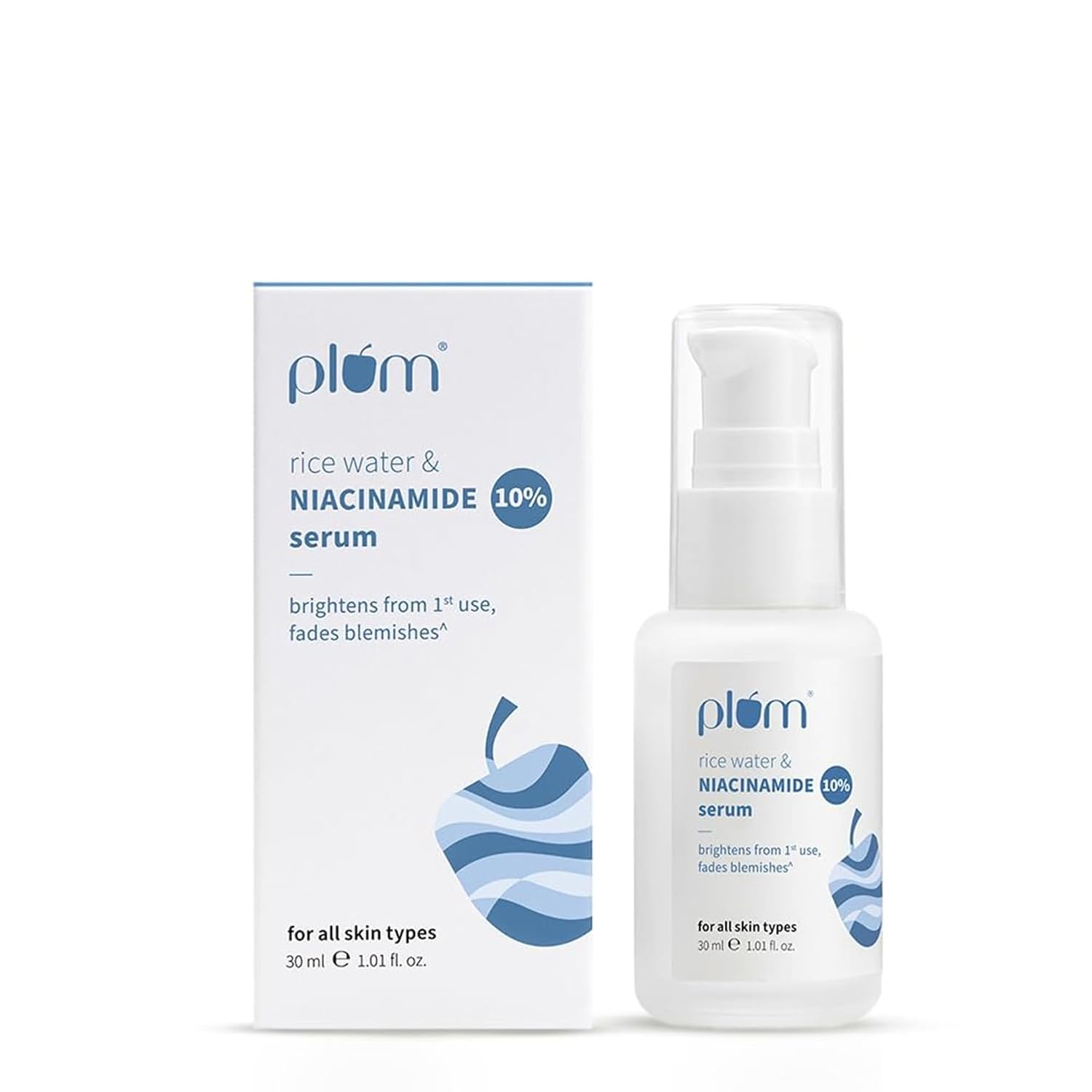 Plum 10% Niacinamide Face Serum For Brightening Oil Control Clear Glow For Oily Combination Sensitive Skin 30 ml