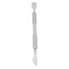 Double Ended Stainless Steel Nail Scraper Nail Polish Peeler  Foot and toenail maintenance