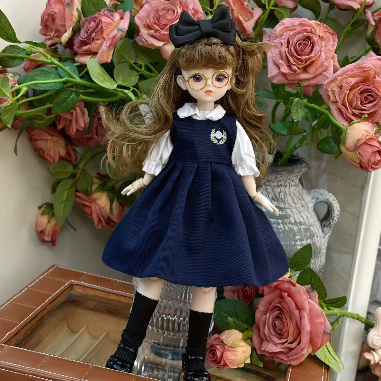 

Doll toy rubber doll dress-up Lolita baby clothes cute set Buy baby clothes alone (doll not included)