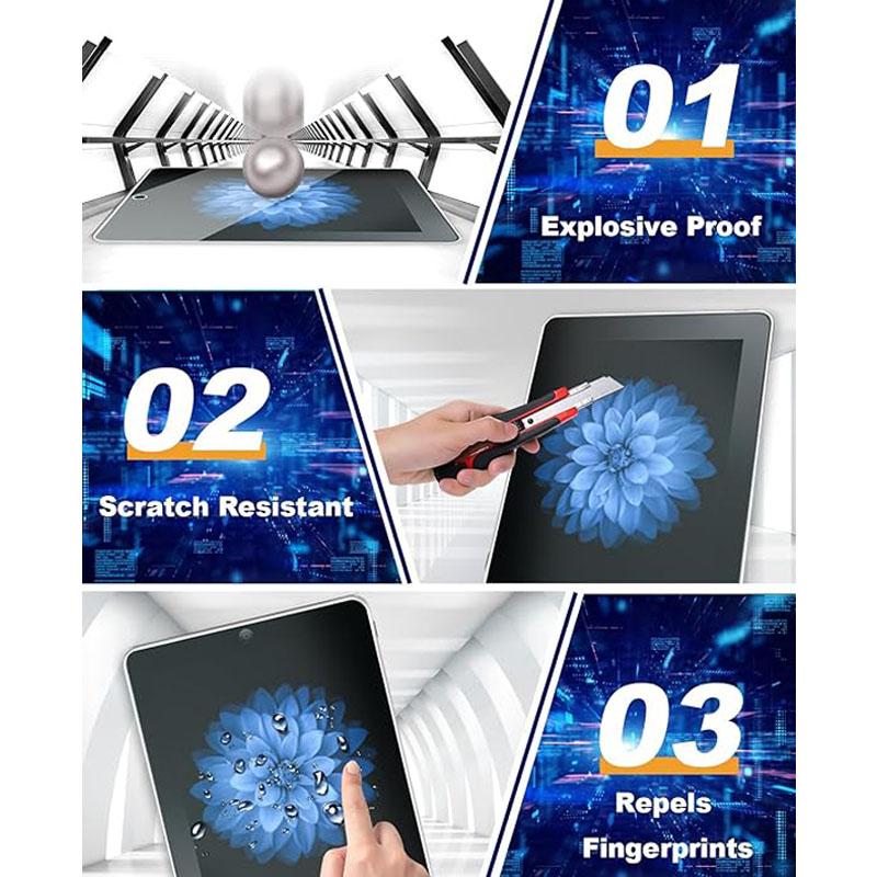 Tempered Glass Film Protector for Tesla Model 3 Highland Model Y Juniper 2025 Rear Center Control Touch Screen Protective Film