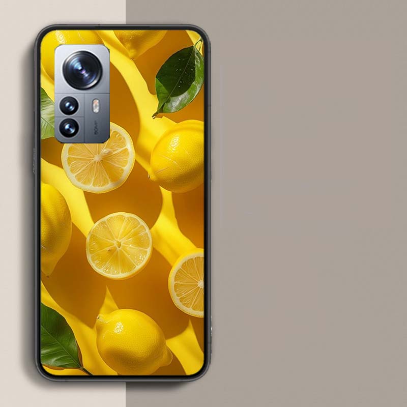 

Refreshing Yellow Lemon in Summer Phone Case For Redmi Note 15 Pro 5G 14 13 12 Pro Plus 11 11T 11E 11S 10 Pro 10S 9 9S Cover Cel Redmi Note 9