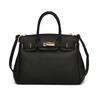 New High-end Bag, Lychee Pattern Lock, Platinum Bag, Portable Shoulder Messenger Trendy Women's Bag