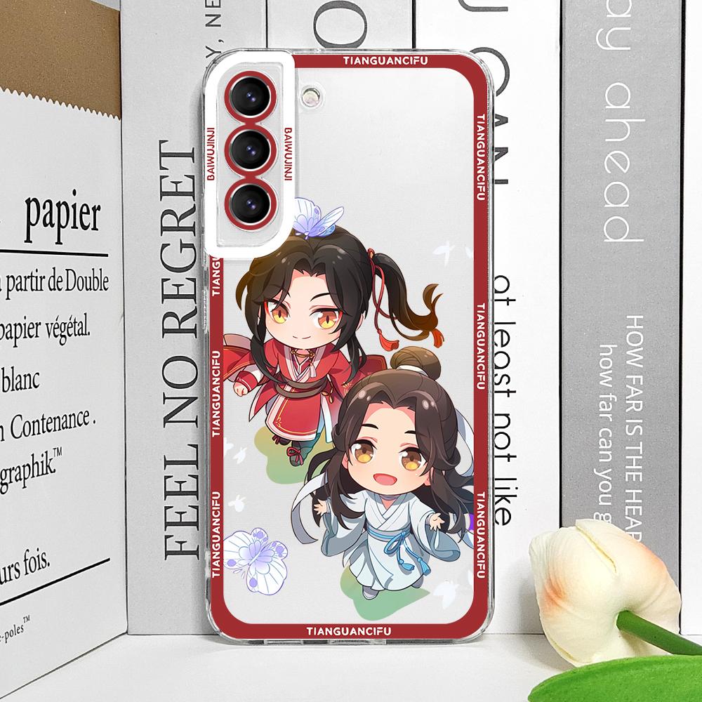 

Heaven Official’s Blessing Amine Phone Case for Samsung Galaxy A55 A54 A53 A51 A70 A32 A31 A22 A13 4G 5G Soft Clear Cover Fundas Samsung A32 5G