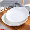 Huaiyi White Ceramic Dinnerware Collection