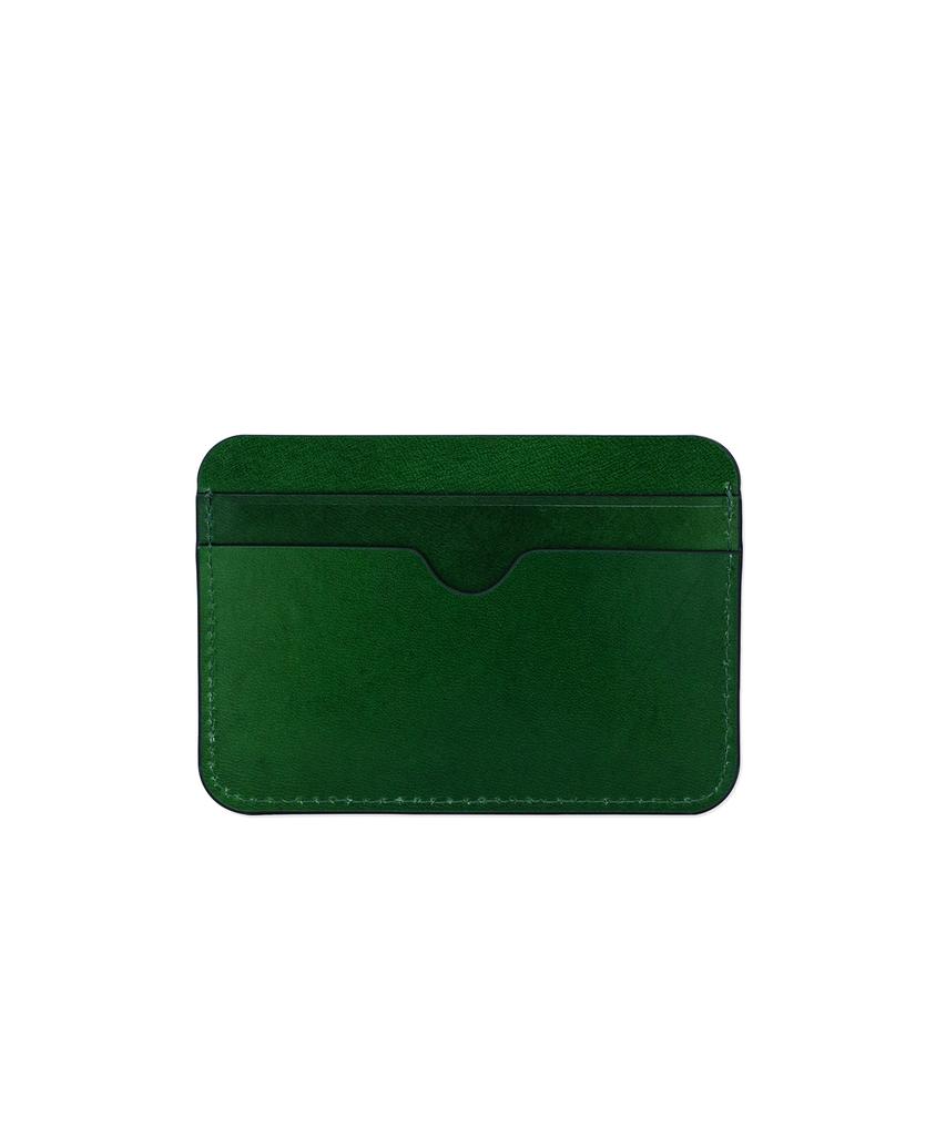 Graygray Italian Pebble Card Holder Bright Green