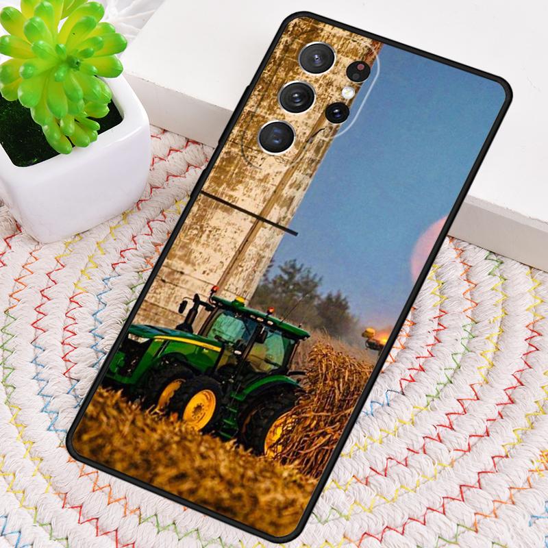Farm Vehicle Tractor Phone Case for Samsung Galaxy Note 10 Pro S26 Ultra S23 S24 FE S25 S21 S22 PLUS Shockproof Cove