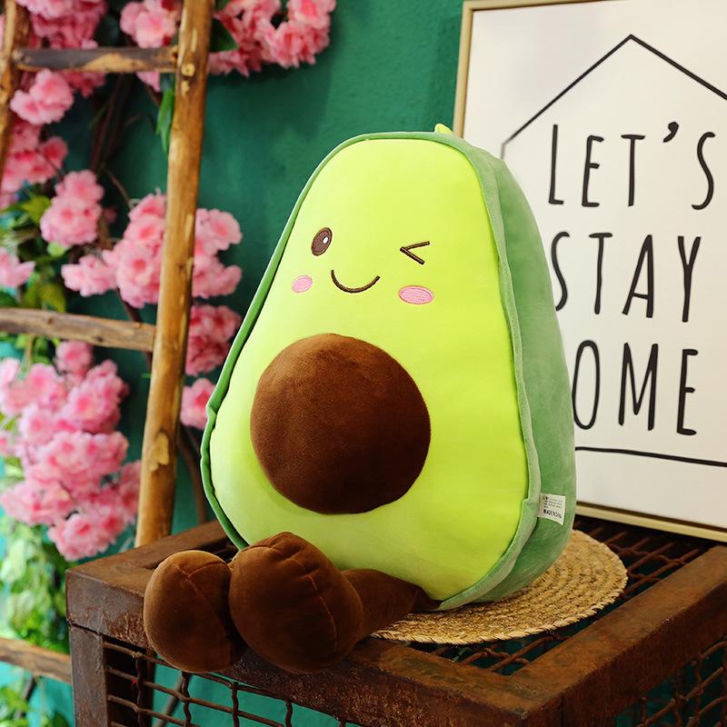 Avocado Doll Pillow Soft Stuffed Toys Children Girls Birthday Gifts Large Rag Dolls