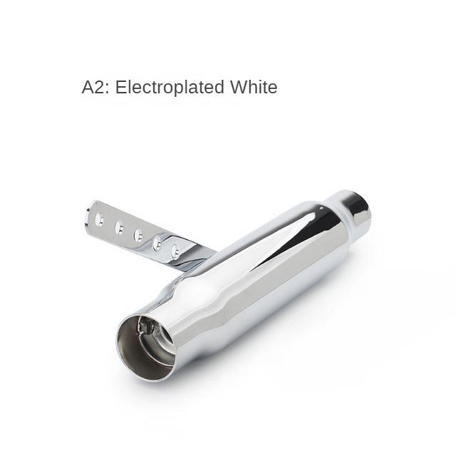 

Universal Motorcycle Motorbike Exhaust Muffler Pipe Tip Retro Vintage Rear Pipe Tube For Harley Cafe Racer Adnoh Ahamay Ikuzus 12 No accessories