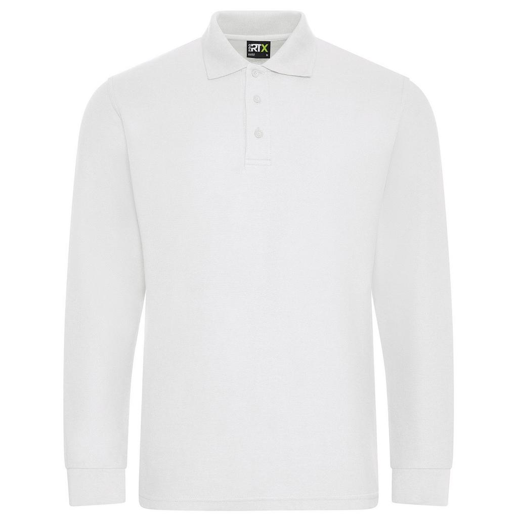 Pro RTX Mens Pro Pique Long-Sleeved Polo Shirt