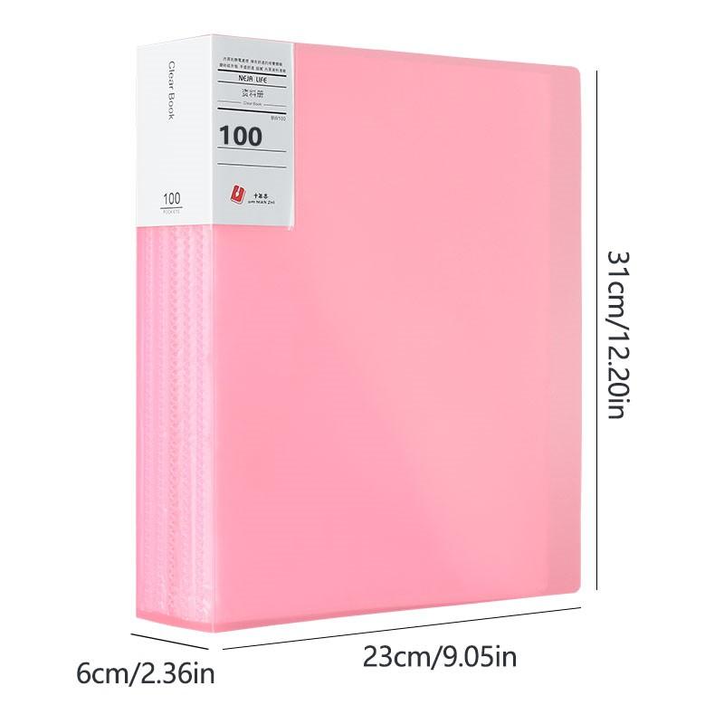 A4 Semi Transparent PP Brochure, Multiple Page Sizes To Choose From, Classified Insert Folder, Conference Document Organization,