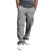 Men S Multi Pocket Vintage Casual Cargo Work Long Trousers