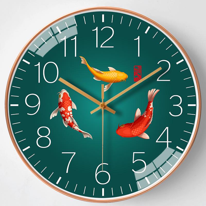 8" (20cm) Children's Silent Wall Clock for Home, Living Room, or Bedroom