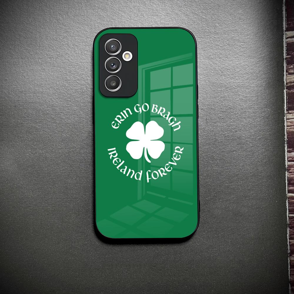 

Erin Go Bragh Phone Case Glass For Samsung Galaxy S26 S23 S25 S24 S21 S22 S20 Ultra Fe Plus A34 A15 A14 Cover Galaxy S25 FE