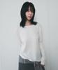 SIS A Soft Wool Layered T-Shirt [Ivory]