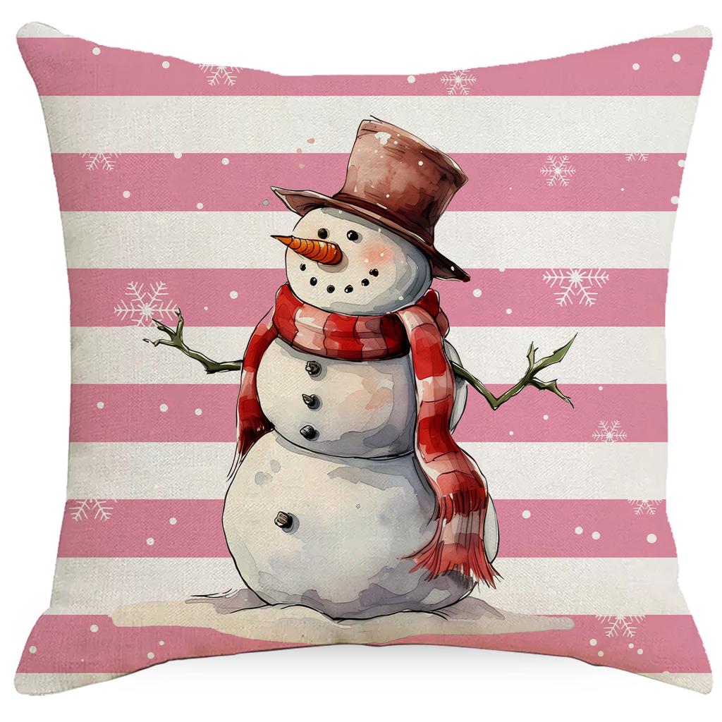New Home Christmas Pillow Case Decoration Sofa Living Room Cushion Cushion Linen
