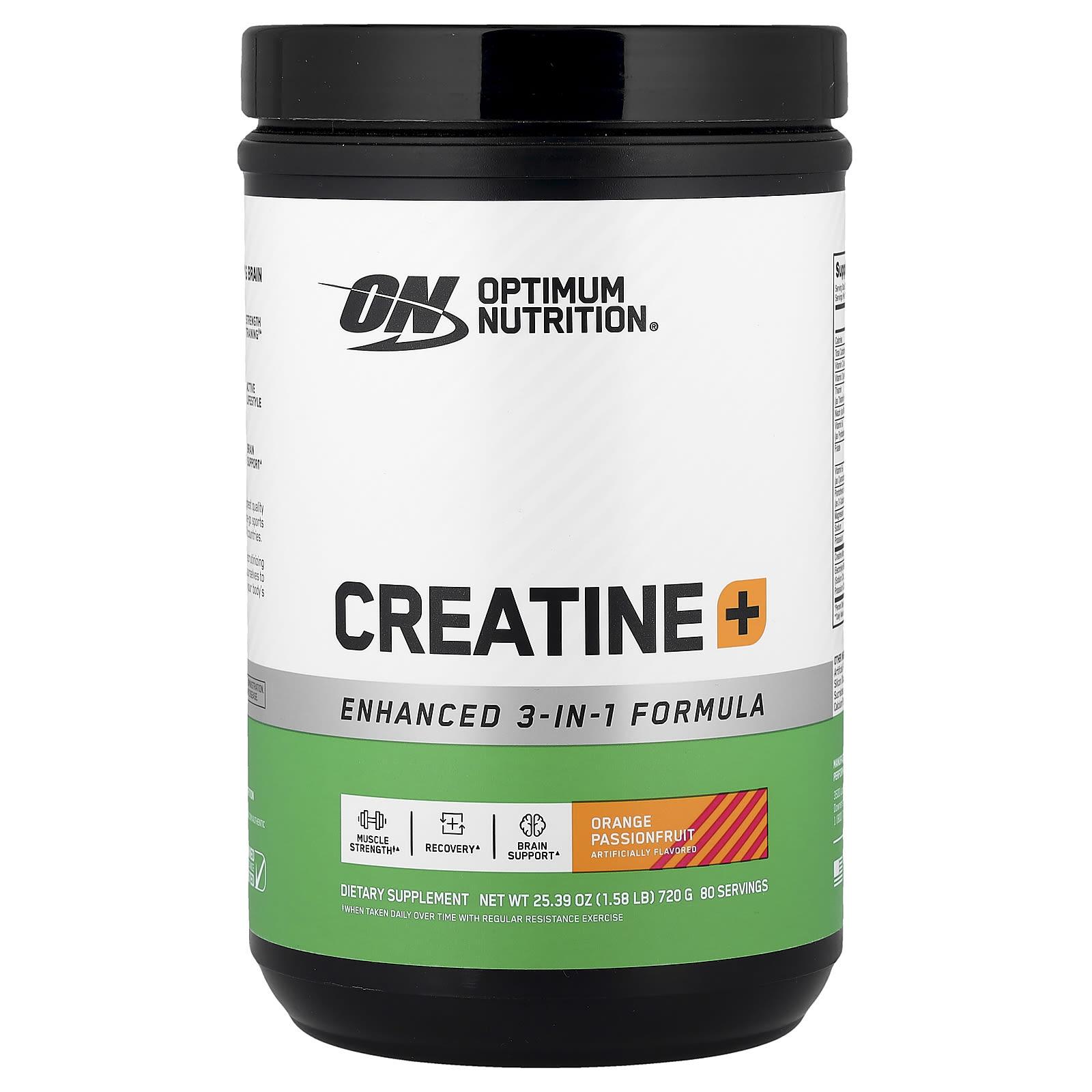 

Creatine+, Orange Passion Fruit, 720G(1.58Lb)