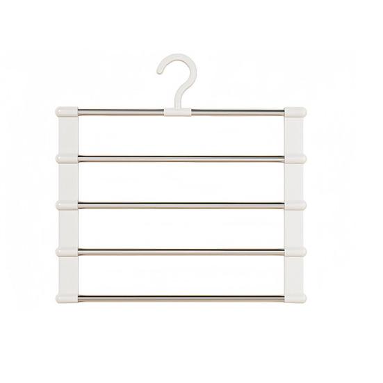 

Многоярусная вешалка для брюк из нержавеющей стали, вешалка для брюк, вращающийся на 360 градусов крючок, складная конструкция, брюки S