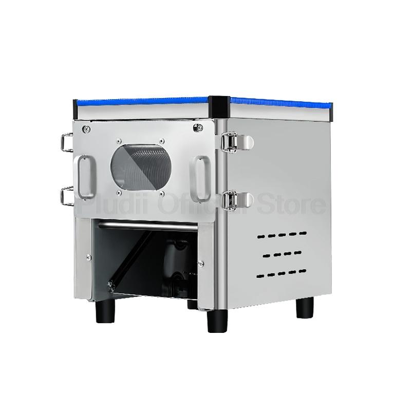 220V Meat Vegetable Slicer Two-in-one Commercial Automatic Mini Machine Electric Cutter For Resterant Canteen Multifunctional