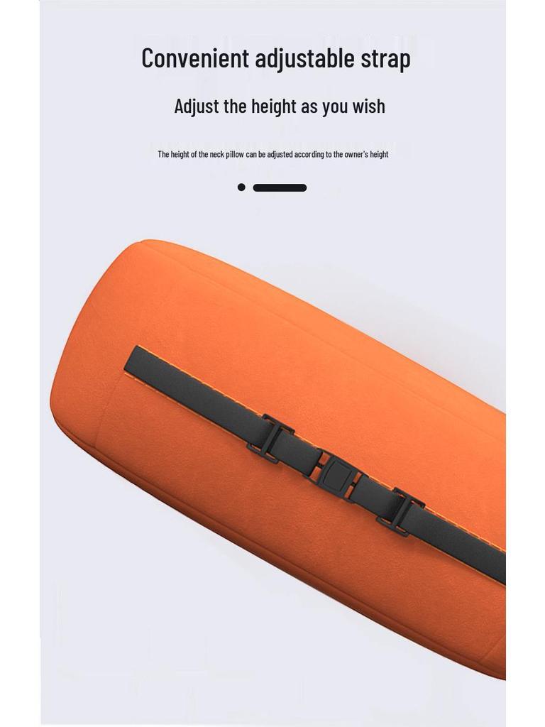 Ideální L6L7L8L9MEGA Semišová opěrka hlavy, krku a bederní opěrka pro automobily