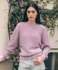 ROLAROLA Hairy Blend Knit Lavender