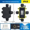 IP68 Waterproof Outdoor Junction Box with Terminals for Street Lights