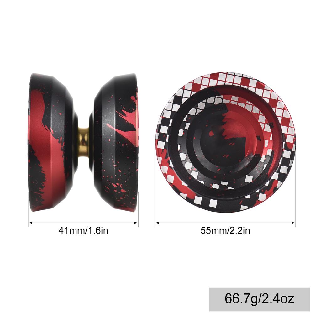 Responsive Yo Yo Professional Yoyoball Aluminum Alloy Responsive Yoyoball with Unresponsive Bearing