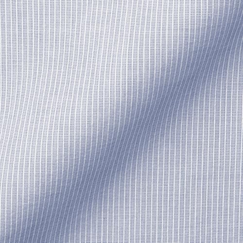 MUJI Women's Cool Flared Skirt, BE1VTA5S, Sax Blue Stripe, Size M