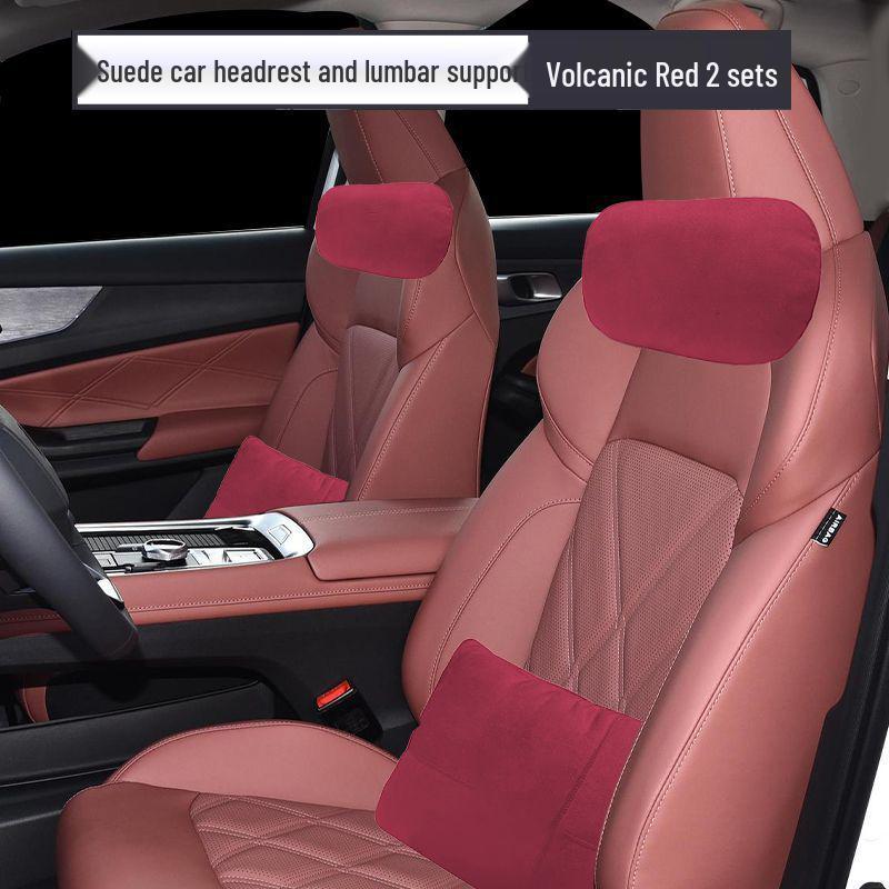 Changan CS55 Plus Premium 2nd Gen Headrest & Lumbar Support: Special Backrest Cushion & Pillow