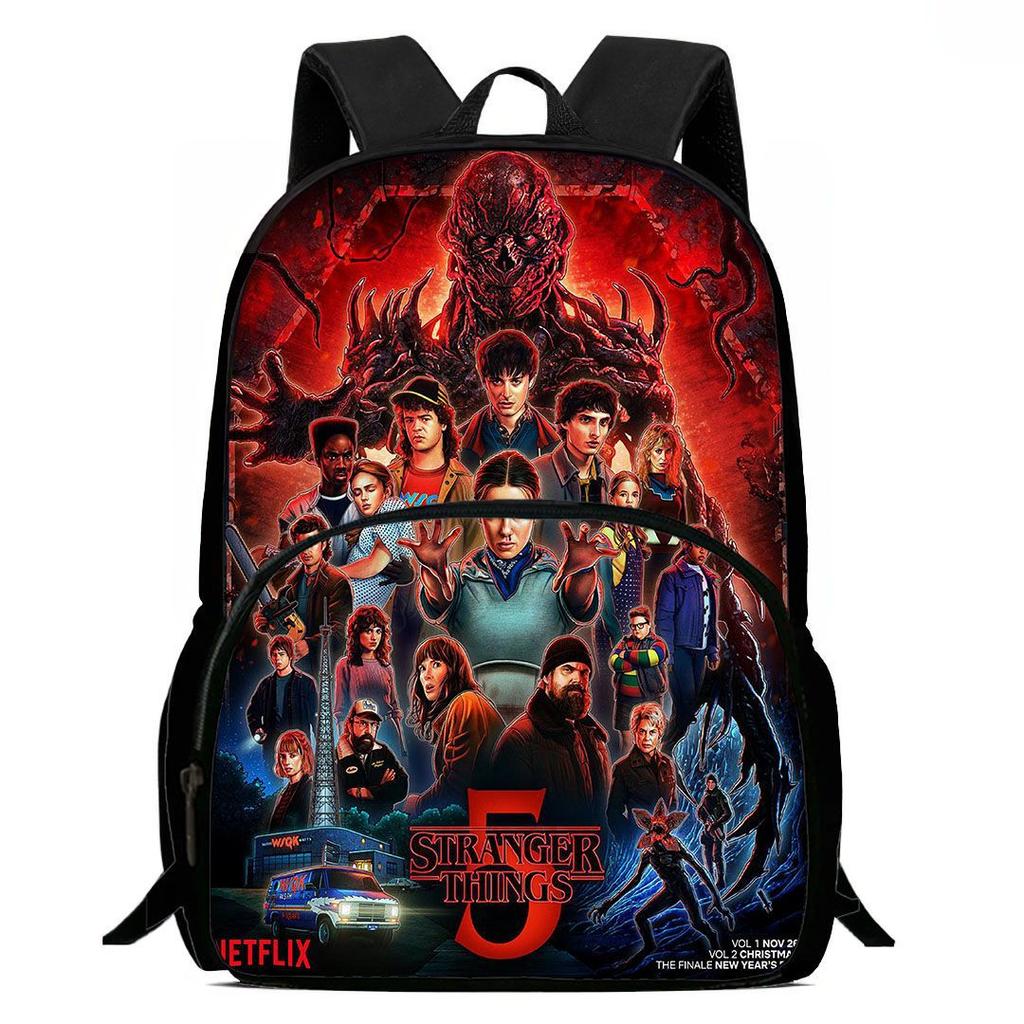 Stranger Things Large capacity student backpack KTB