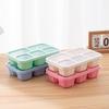 Lunchbox met vakverdeling van tarwestro