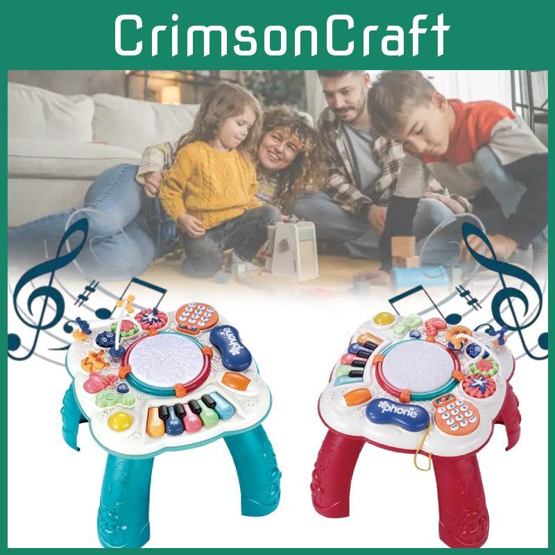 Activity Cemirk Baby Table Baby Musical Children Education Toys Activity Center
