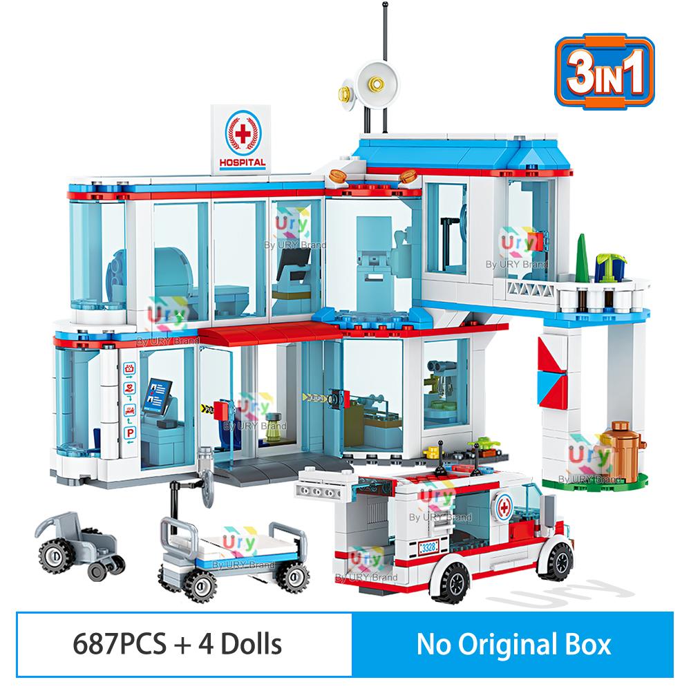 3In1 Urban area High-Quality Series High-Quality Hospital High-Quality Ambulance High-Quality Emergency Interior space Inpatient High-Quality Ward