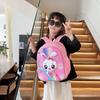 Kindergarten Primary School Students Schoolbag Cute Fun Cartoon Foreign Style Contrasting Color Children'S Backpack Summer Children'S Bag