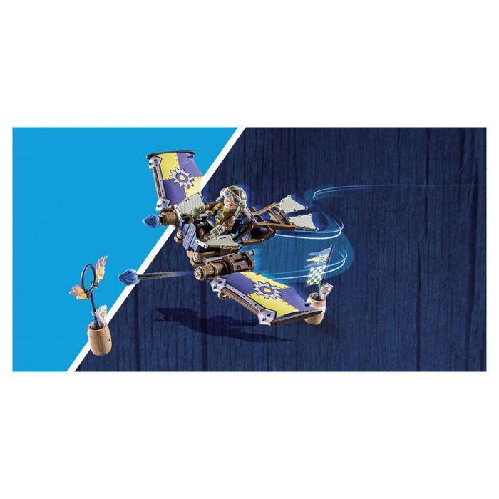 Jeux de construction - playmobil - planeur - 1 personnage - a partir de 4 ans - mixte