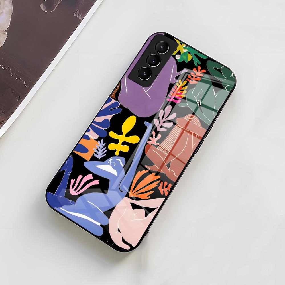 

H-Henri M-Matisse Art Painting Phone Case For Samsung A56 A36 A26 A16 A15 A25 A35 A55 A14 A34 A24 A54 Glass Case Samsung A24 4G