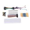 Electronic Starter Kit Solderless Jumper Wires Resistor Assortment Capacitors LED Set for STM32