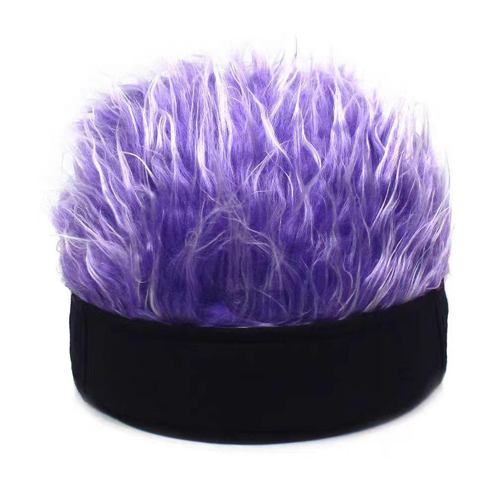 Men's Retro Brimless Knit Hat: Autumn & Winter Trendy Street Style