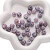 12x10mm Glass Cut Flat Round Beads Interval Scattered Beads For DIY Bracelets Necklaces Jewelry Making