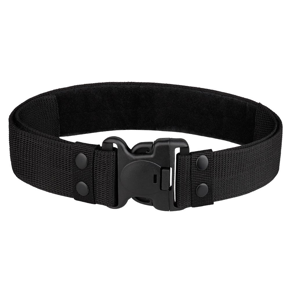 

Тактический пояс Blackhawk 5,5 см, утолщенный полипропиленовый холст для студенческой военной подготовки и использования на открытом воздухе чёрный