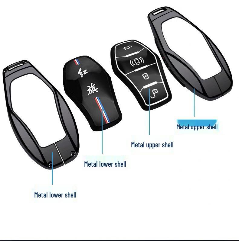 Compatible Key Case for Hongqi H6, H5, H9, EH7, HS3, HS5, HS7, HQ9, EQM5, H7 Cars