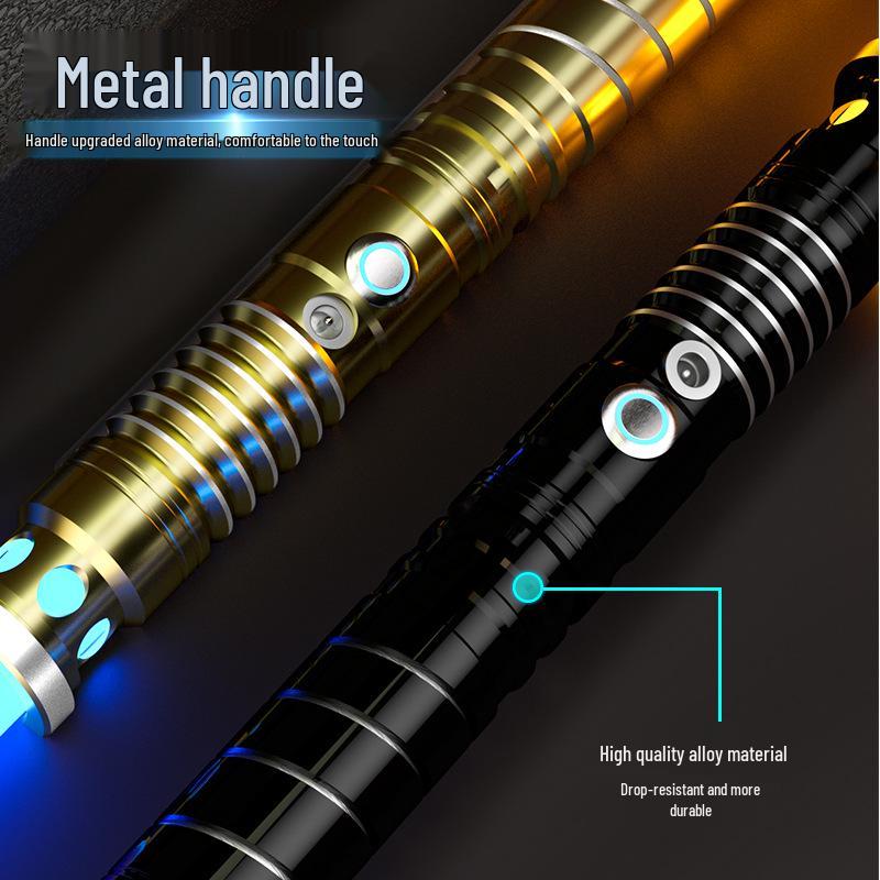 Star Wars RGB Lightsaber: 16 Color Metal Laser Sword with USB Charging
