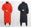 Unisex Waterproof Oil-Proof Long Sleeve Apron for Kitchen and Home