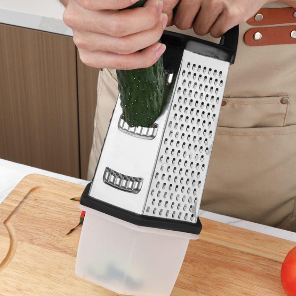 6 Sides Vegetable Slicer Stainless Steel Vegetable Shredder Restaurant