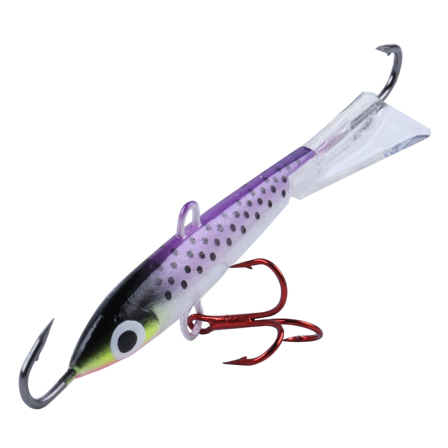 

Рыболовные приманки, 1 шт., 60 мм/10,5 г, ложка, металлические приманки, приманки для зимней рыбалки, твердая наживка, снасти для пресной воды фиолетовый