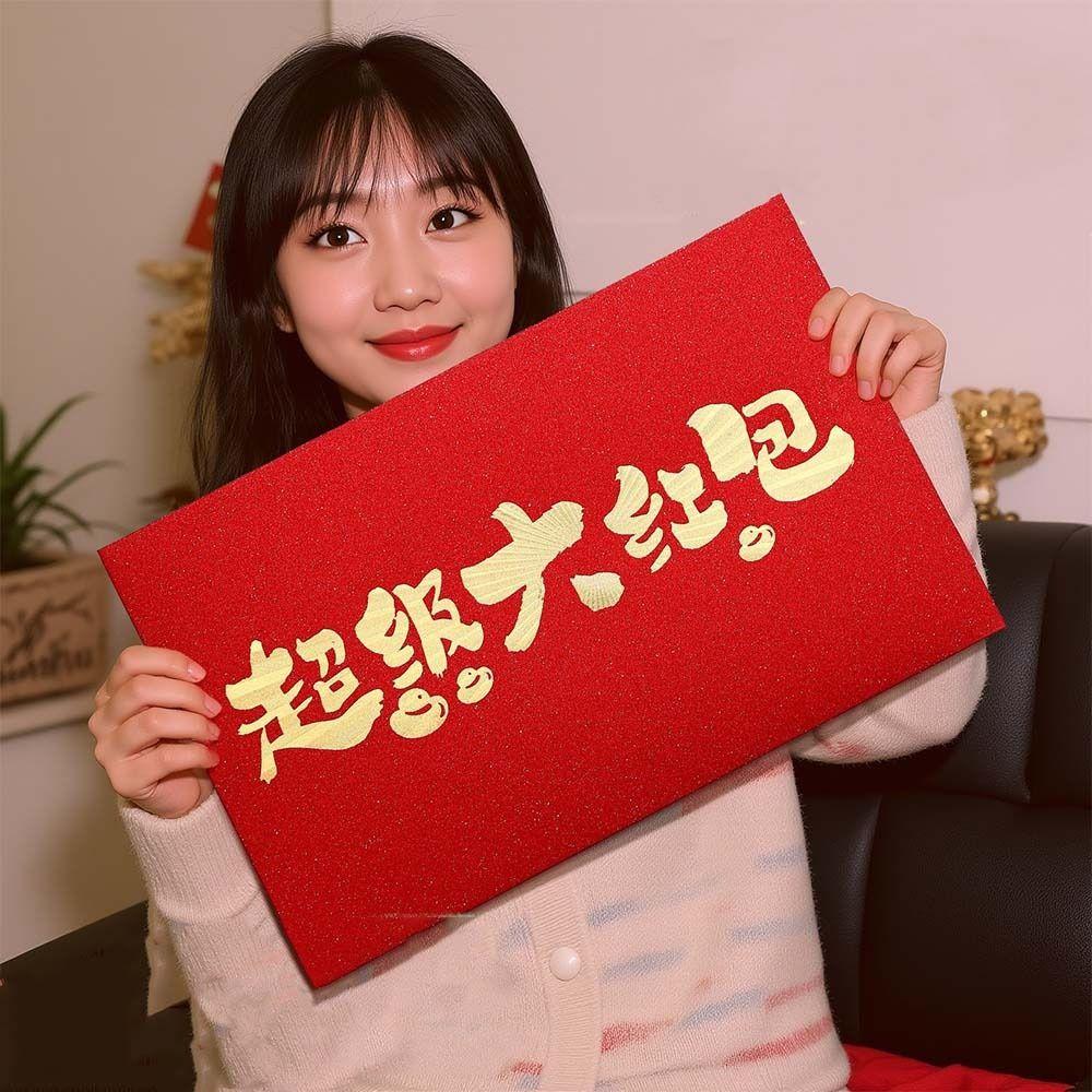 Traditional Bronzing Year of Horse Red Envelopes Horse Theme Money Envelope Festival Gifting